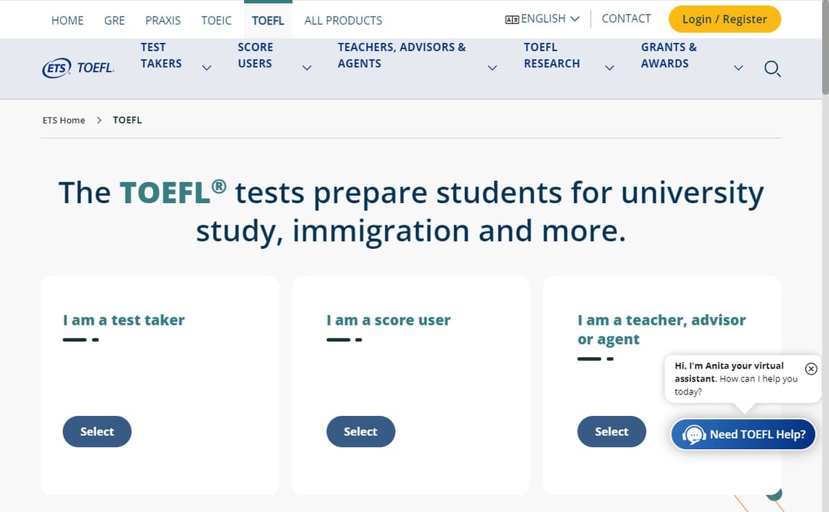 DolphinPay - оплата TOEFL