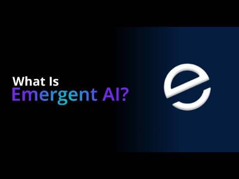 Зачем нужен Emergent AI?