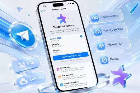 DolphinPay - оплата Telegram Premium